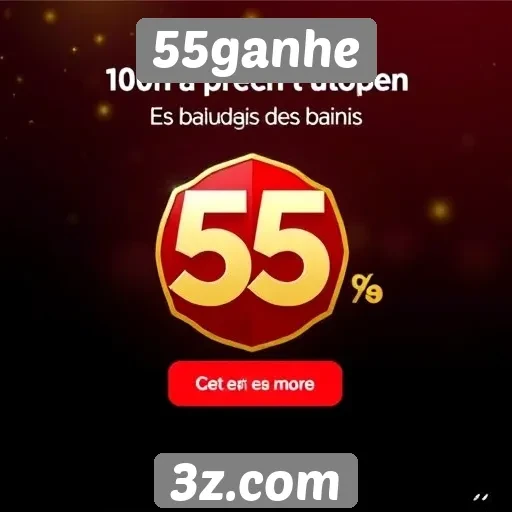 Diferenciais de bônus e promoções do 55ganhe