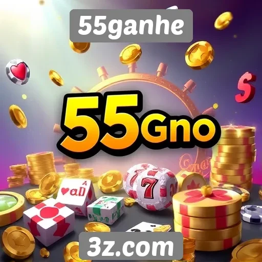 55ganhe oferece jogos de cassino online populares