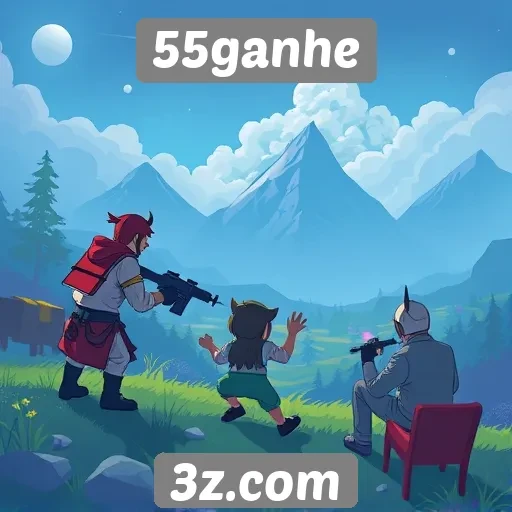 Gameplays populares no site 55ganhe atraem usuários